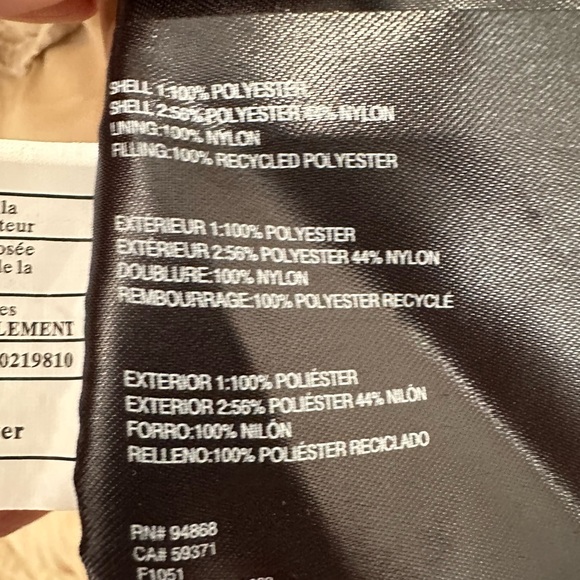 Bernardo packable down like jacket Size L /42 - Picture 8 of 15